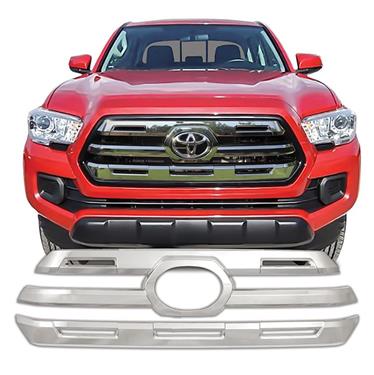 C2C Grill Insert Overlay (2 pc) Chrome Plated 2016-2017
