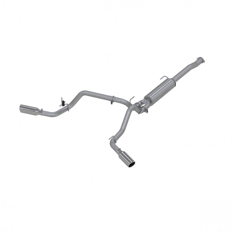 MBRP Tacoma Exhaust System Kit Cat Back System; 3 in Dual Installer Series - 2016+