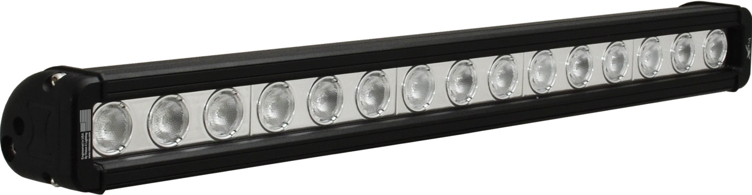 20" XMITTER LOW PROFILE BLACK 15 3W LED'S 40? WIDE