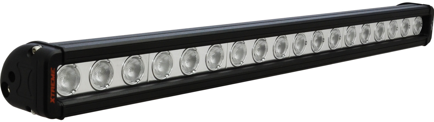 24" XMITTER LOW PROFILE XTREME BLACK 18 5W LED'S 40? WIDE