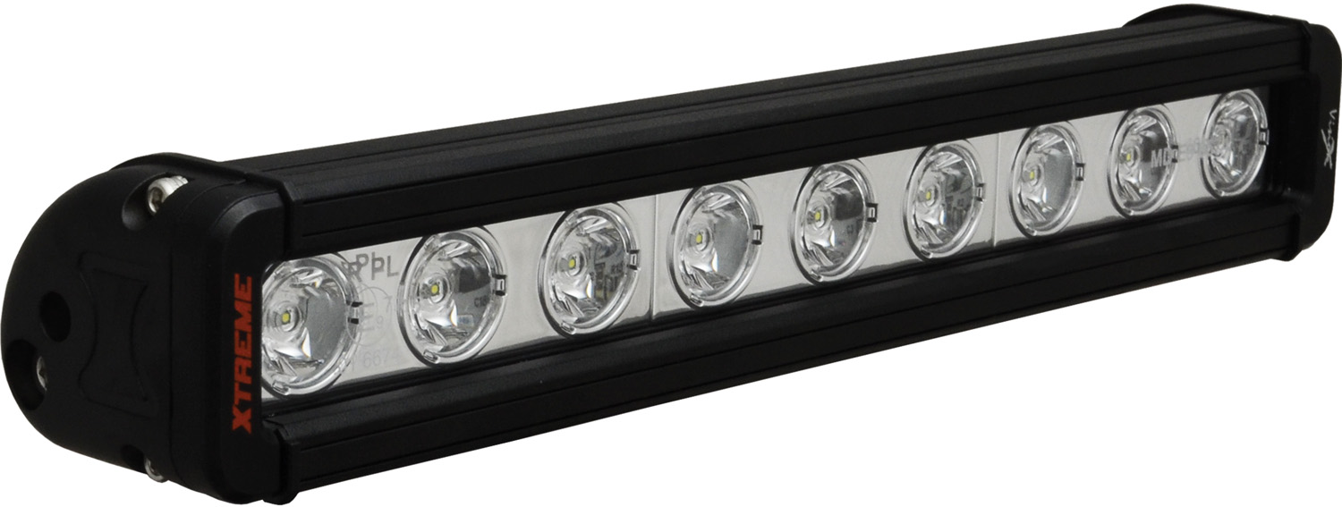 12" XMITTER LOW PROFILE XTREME BLACK 9 5W LED'S 10? NARROW