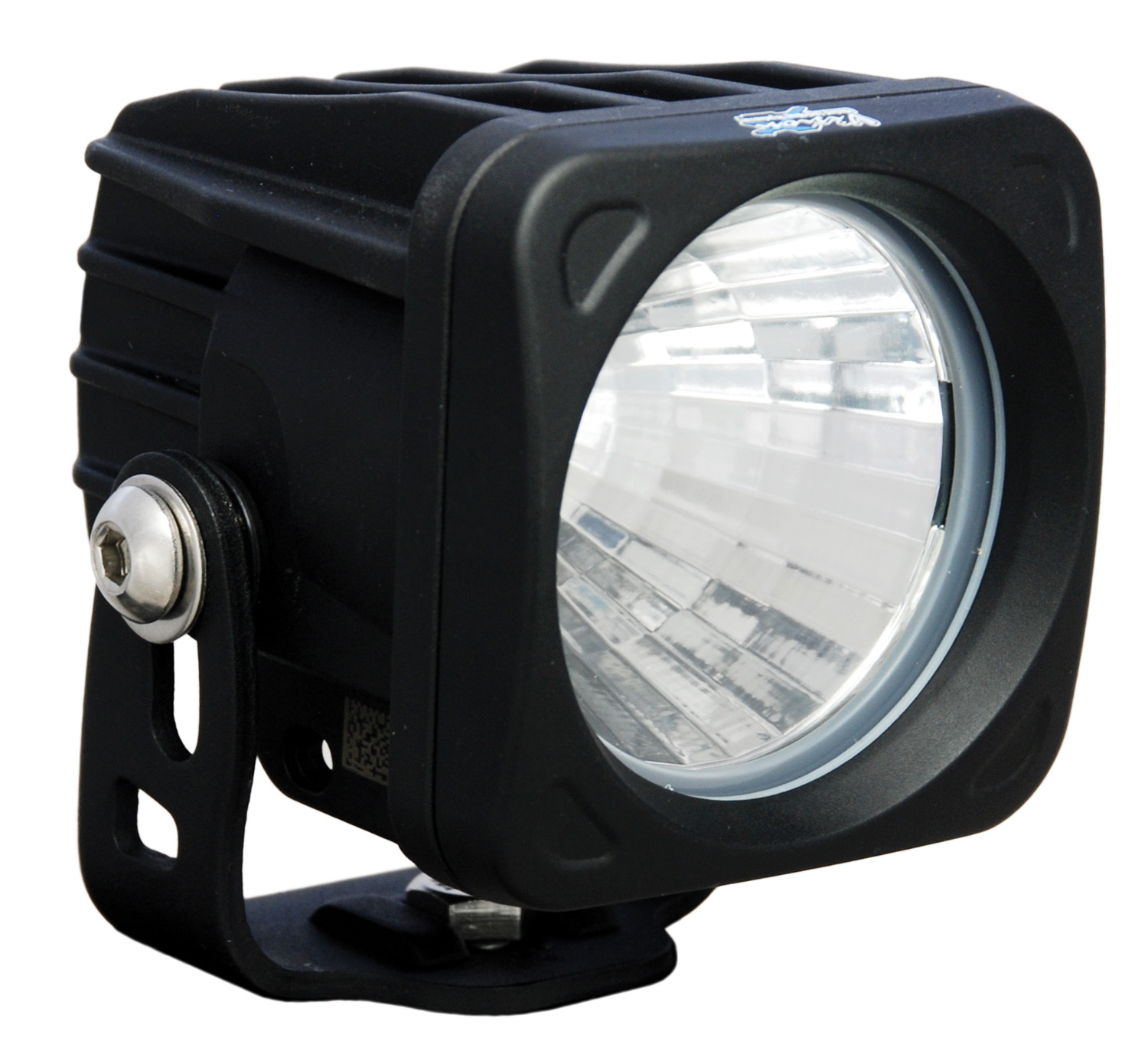 OPTIMUS SQUARE BLACK 1 10W LED 20? MEDIUM