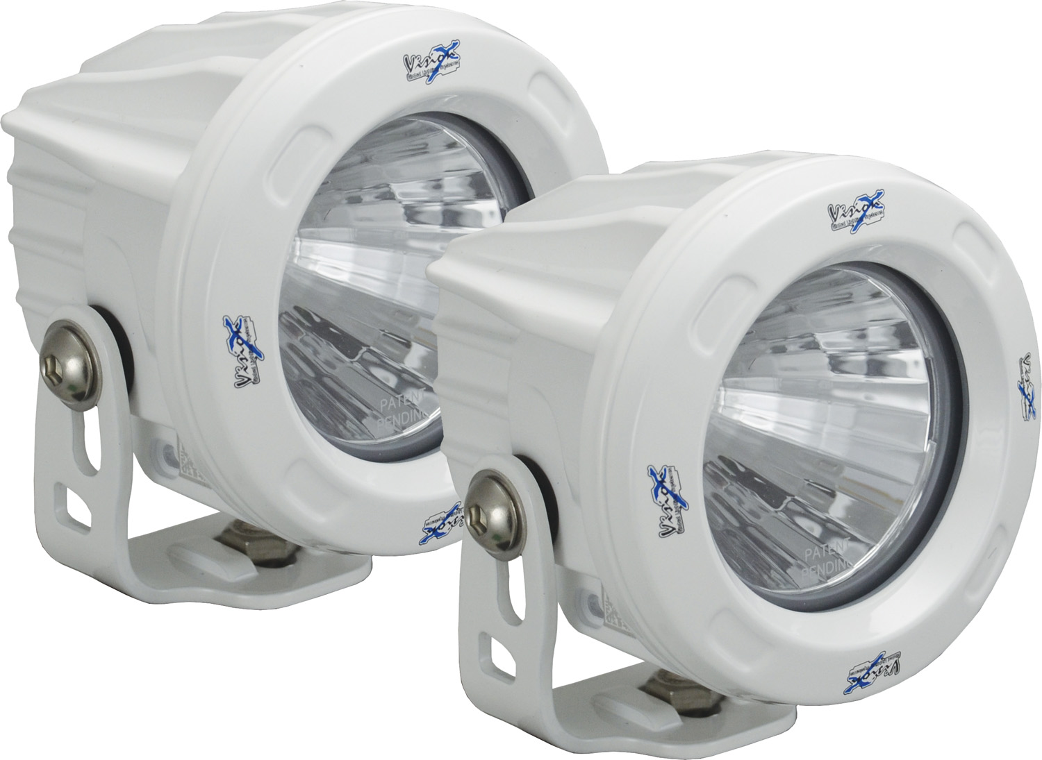OPTIMUS ROUND WHITE 1 10W LED 10? NARROW KIT OF 2 LIGHTS